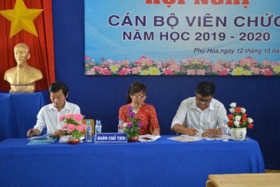 Hội nghị CBVC năm học 2019-2020