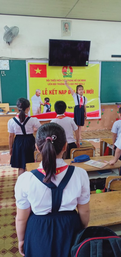 Lễ kết nạp Đội năm học 2019-2020