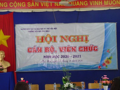 Hội nghị CBVC năm học 2020-2021