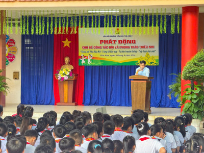 “Thiếu nhi Thủ Dầu Một - Vâng lời Bác dạy - Tự hào truyền thống - Tiếp bước cha anh”