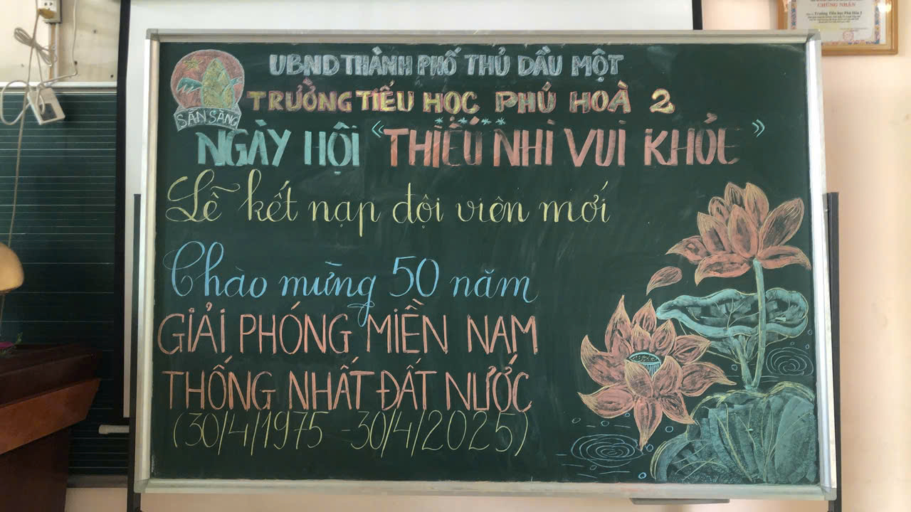 Ngày hội "Thiếu nhi vui khỏe-Tiến bước lên Đoàn" "Kết nạp Đội viên mới" năm học 2024 - 2025